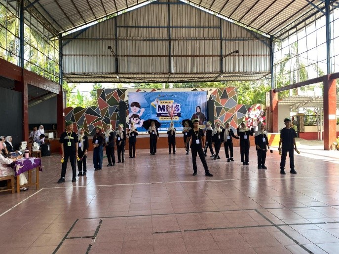 Unjuk Karya dan Bakat Murid Baru Berlangsung Meriah dalam MPLS Ramah 2026 di SMA Negeri 1 Klirong