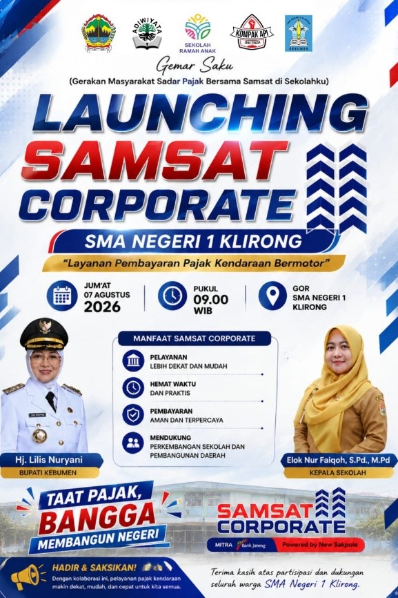 "GEMAR SAKU" Gerakan Masyarakat Sadar Pajak Bersama Samsat di Sekolahku